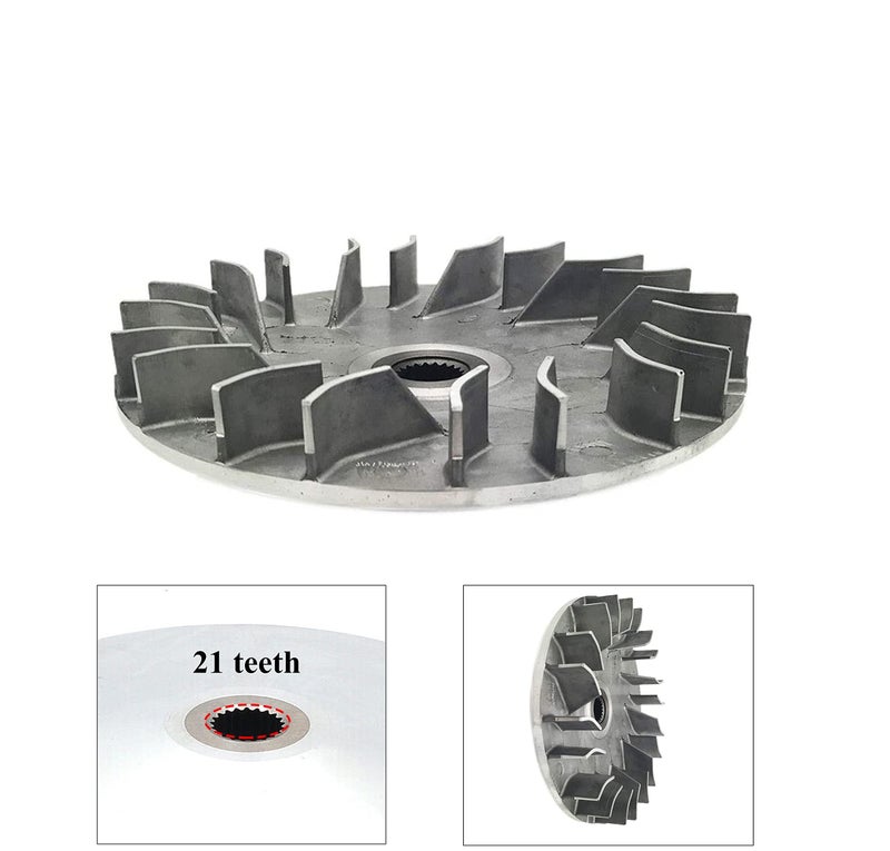 Chikia Hisun 21 Splines Primary Clutch Sheave Plate Replacement for Hisun 500 700 Massimo msu 500 700,Coleman 500 700 550 750,Axis 500 700,Cub Cadet challenger 550 750,Bennche - Image 3
